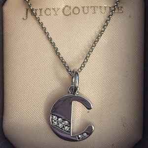 Juicy Couture “C” Initial Necklace